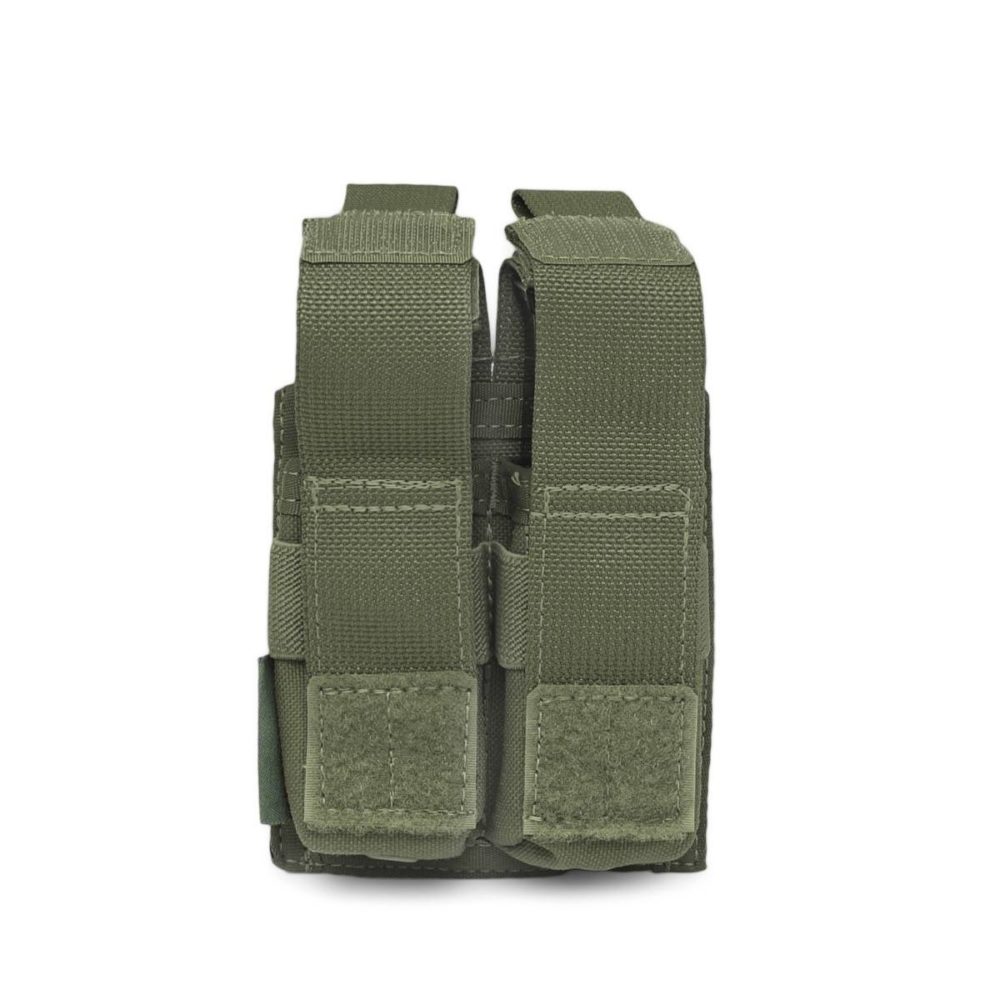 Elite Ops 9mm Pistol Double Magazine Pouch - OD