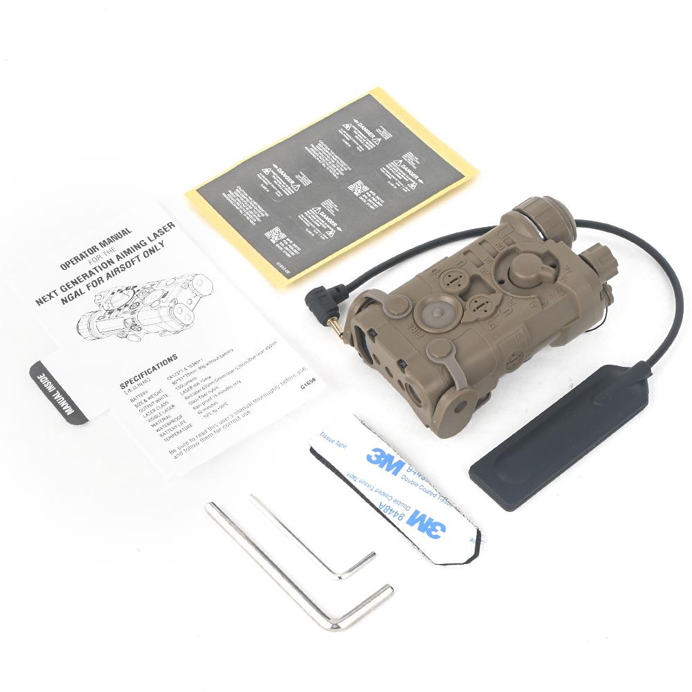 WADSN NGAL valaisin ilman laseria - hiekka