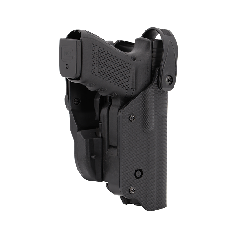 Ghost 5.2 Level 3 pistoolikotelo kääntyvällä vyökiinnikkeellä, Glock 17/19/20/22/45/19x
