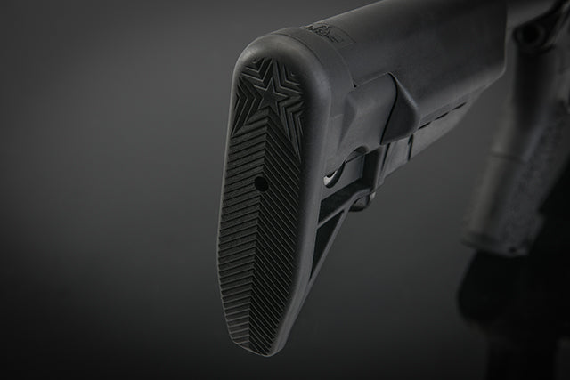 Buttstock Built in Rubber Butt-Pad.