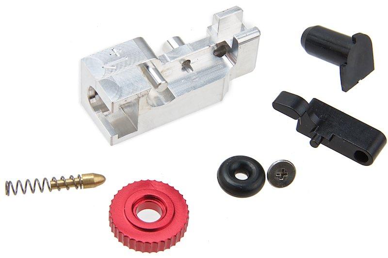 Tokyo Marui MWS GBBR hop-up adjustment frame (CNC 6061T6 aluminum)