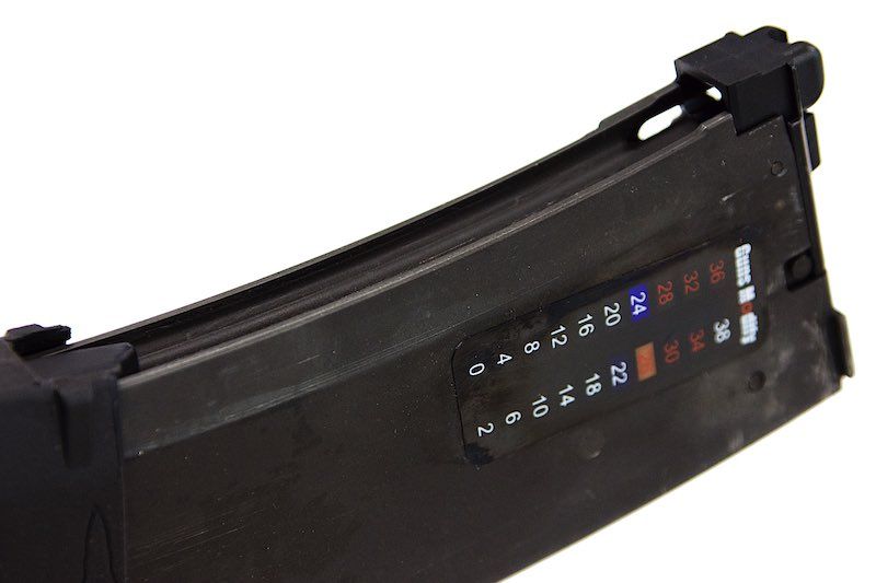 EVO Tokyo Marui M4 MWS gas magazine V3, 35 rounds - black