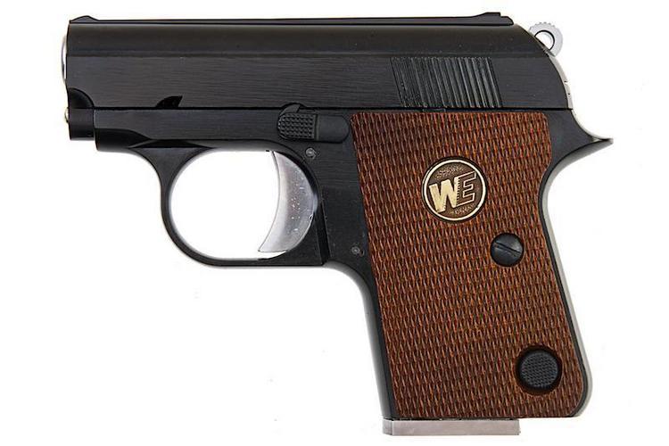 CT25 GBB, gas-operated pocket pistol - black