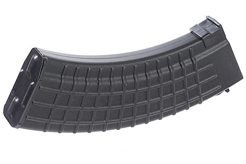 AK47 mid-cap, waffle pattern, 100 bullets - black