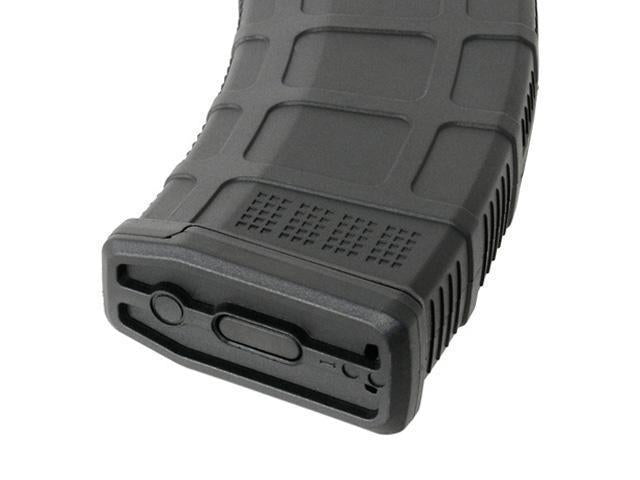 AK DMAG polymer variable-cap magazine, 30/135 rounds - black