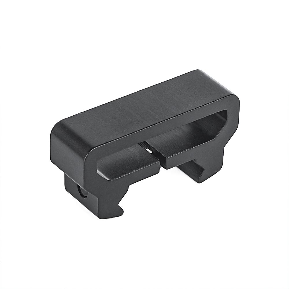 M-ETAL hihnakiinnike RIS/Picatinny kiskoon - musta