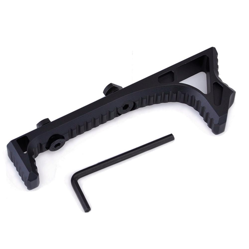 Aluminium M-LOK Link Curved grip - Black