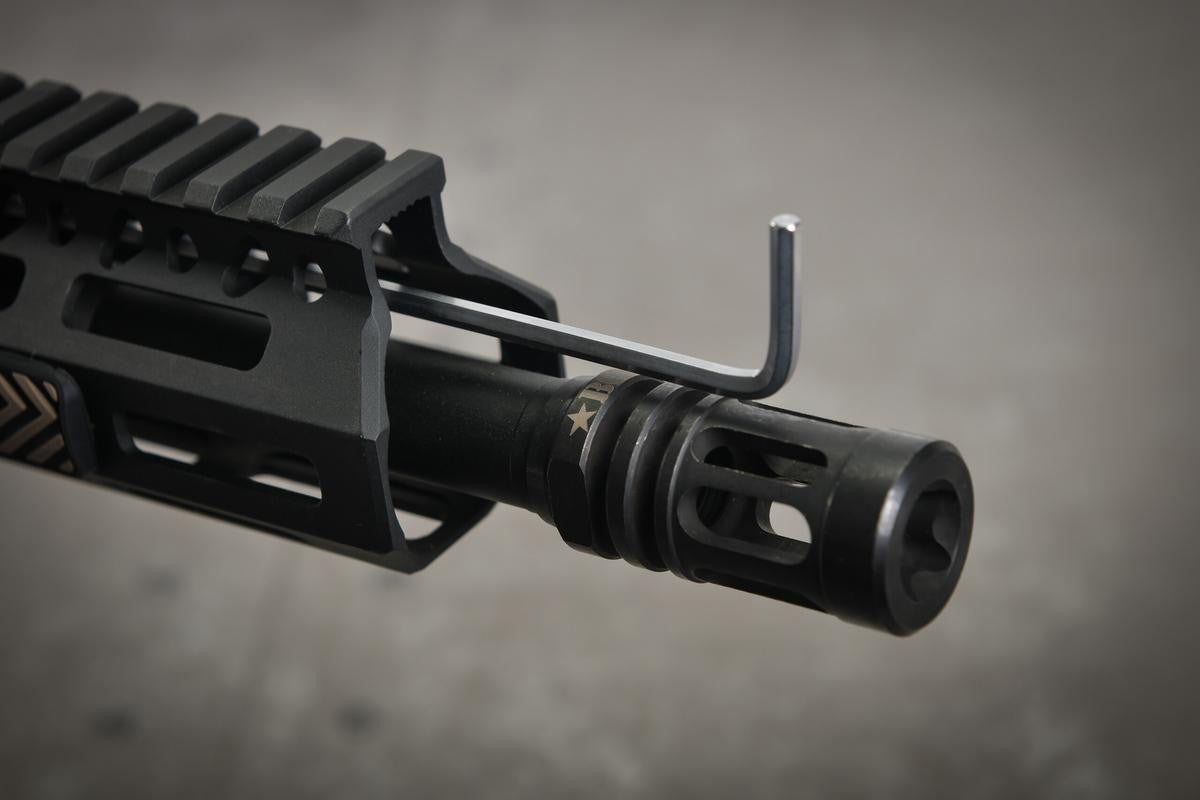 BCM MK2 MCMR 14.5" GBBR kaasukivääri - half tan