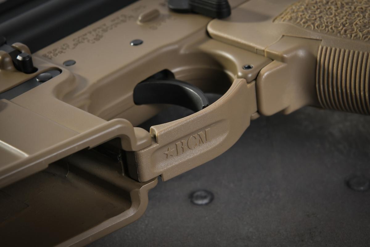 BCM MK2 MCMR 11.5" GBBR kaasukivääri - half tan