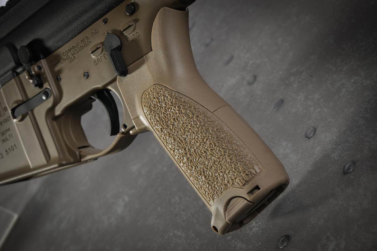 BCM MK2 MCMR 11.5" GBBR kaasukivääri - half tan