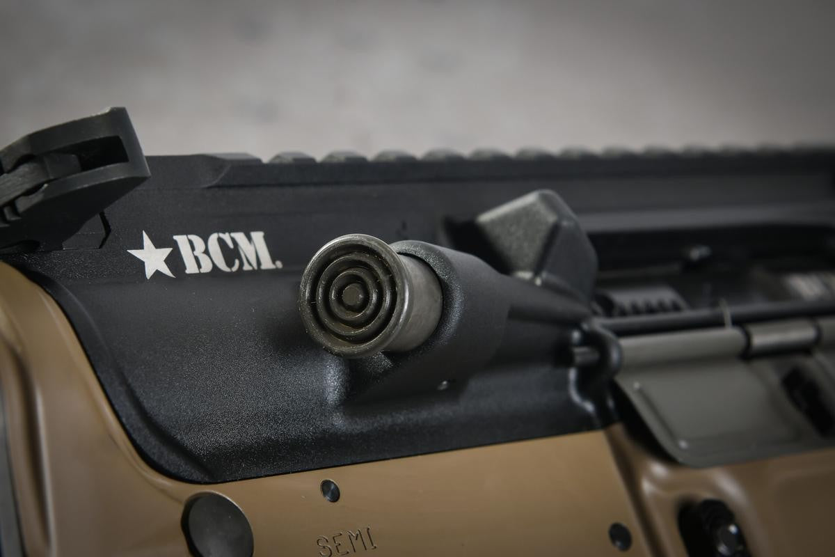 BCM MK2 MCMR 11.5" GBBR kaasukivääri - half tan