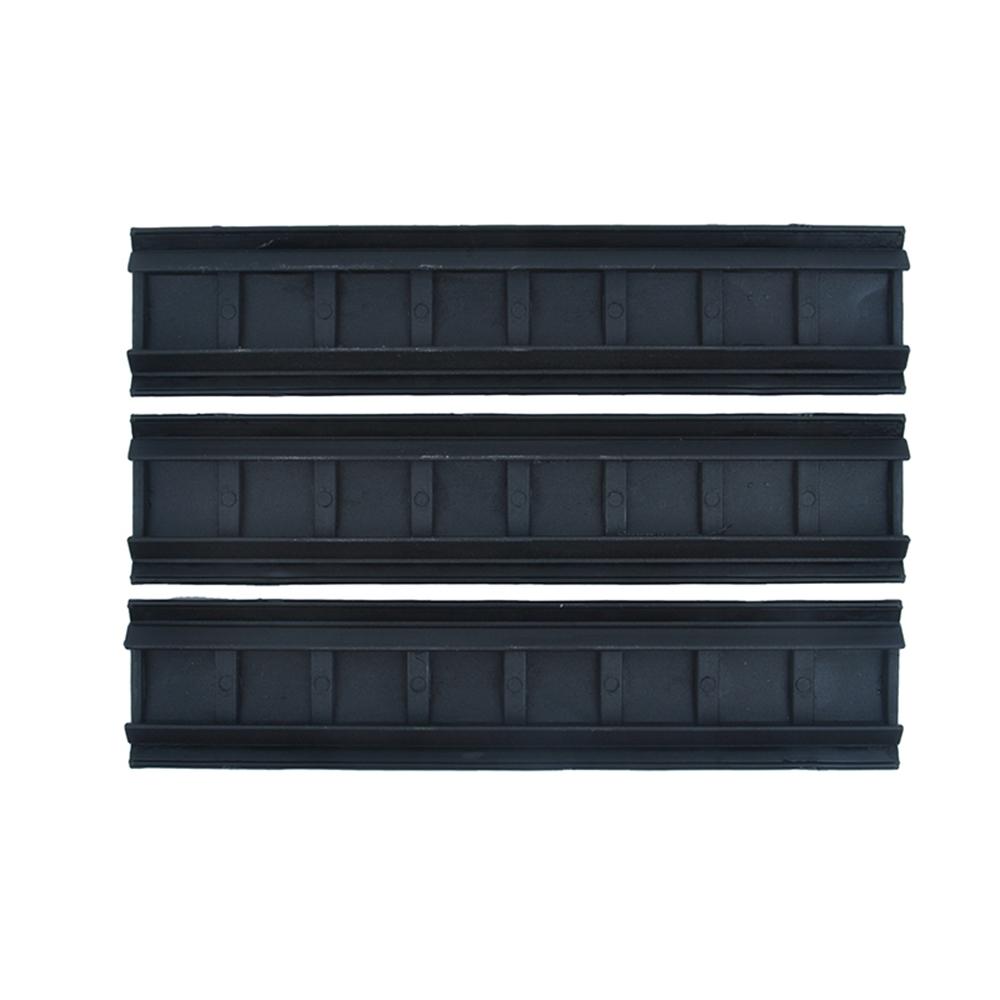 Checkered kiskopanssari, 6.25'' - musta