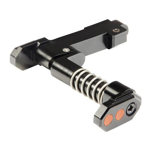 Model CNC aluminum magazine release, type B - black