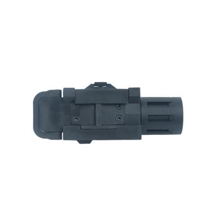 WADSN WML Tactical asevalo strobolla ja jatkuvalla valolla, lyhyt malli - musta