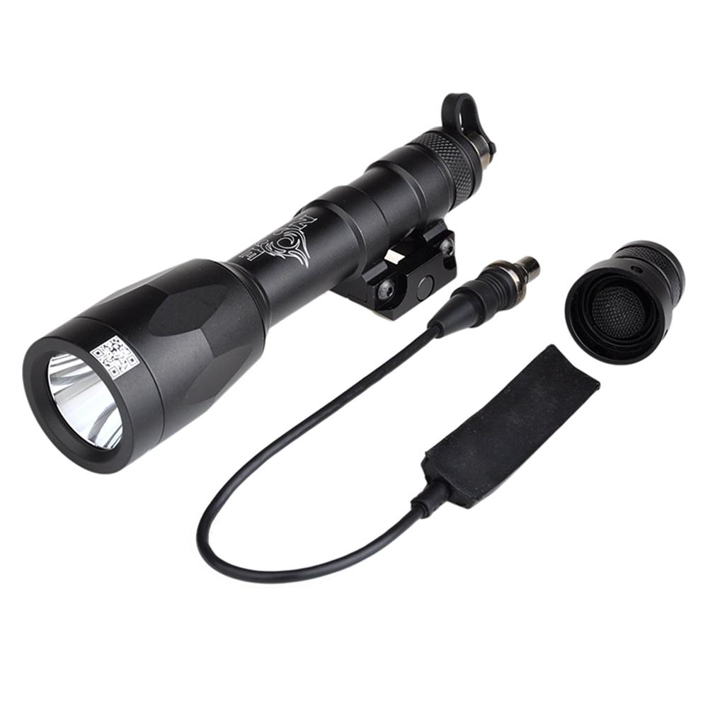 WADSN M600P SCOUTLIGHT asevalo, 2 kytkintä - musta