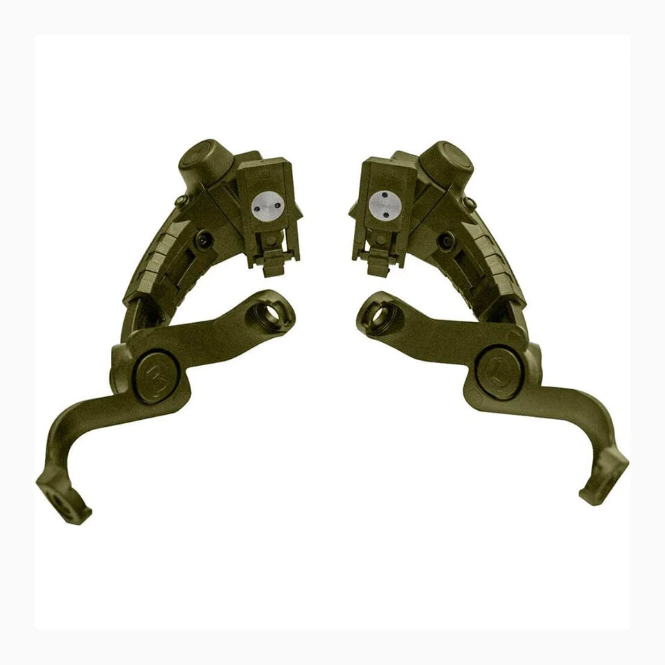 M16 earmuff rail mount adapter, ARC compatible - Foliage Green
