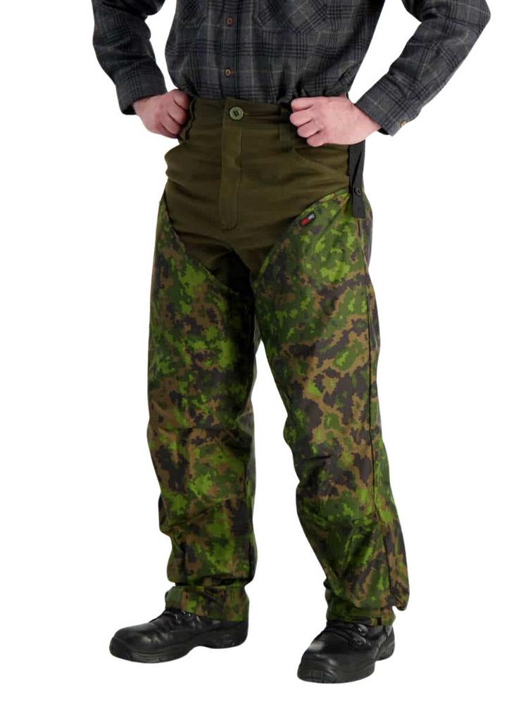 Outdoor rain pants, M05 forest pattern