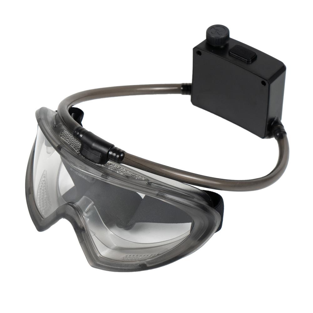 Capstone Dual Lens safety glasses - clear lens (OTG, eyeglass compatible)