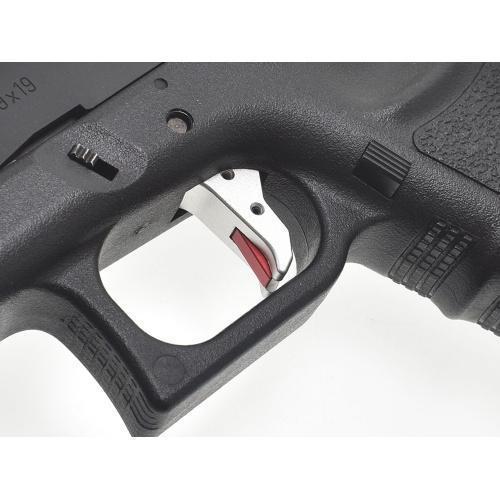 Technology aluminum tactical trigger, Marui/WE Glock compatible - black