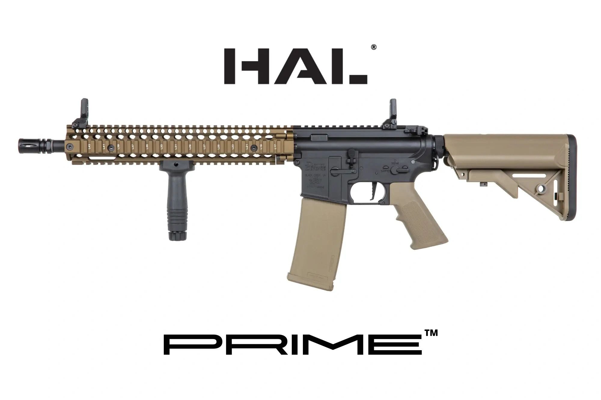 Daniel Defense MK18 SA-P26 Prime HAL ETU with Brushless Motor - Chaos Bronze