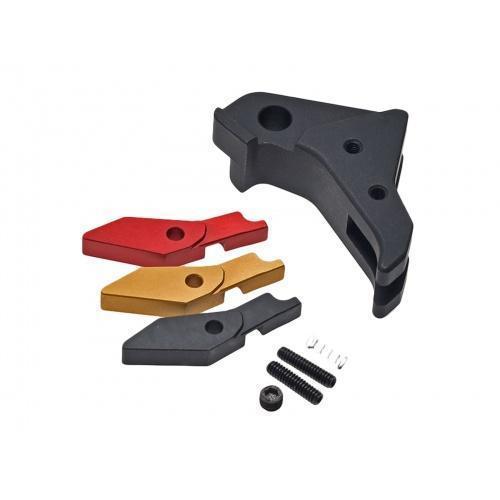 Technology aluminum tactical trigger, Marui/WE Glock compatible - black