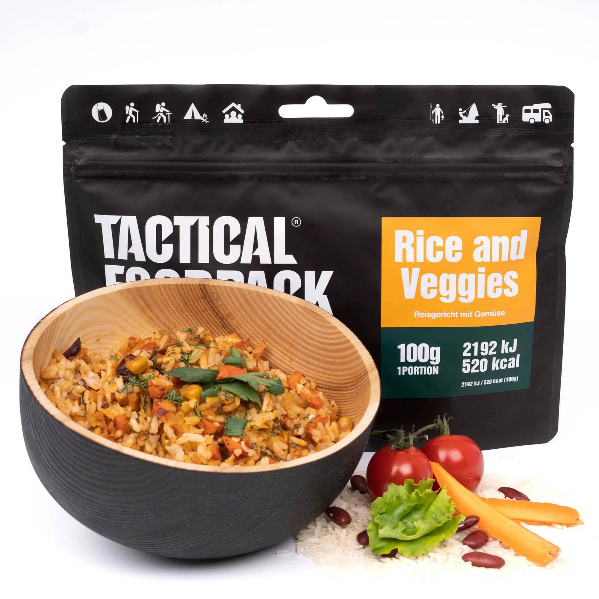 Rice meal with vegetables 100g