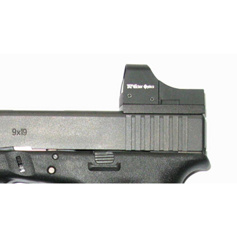 Frenzy mounting plate for Glock 17 pistol