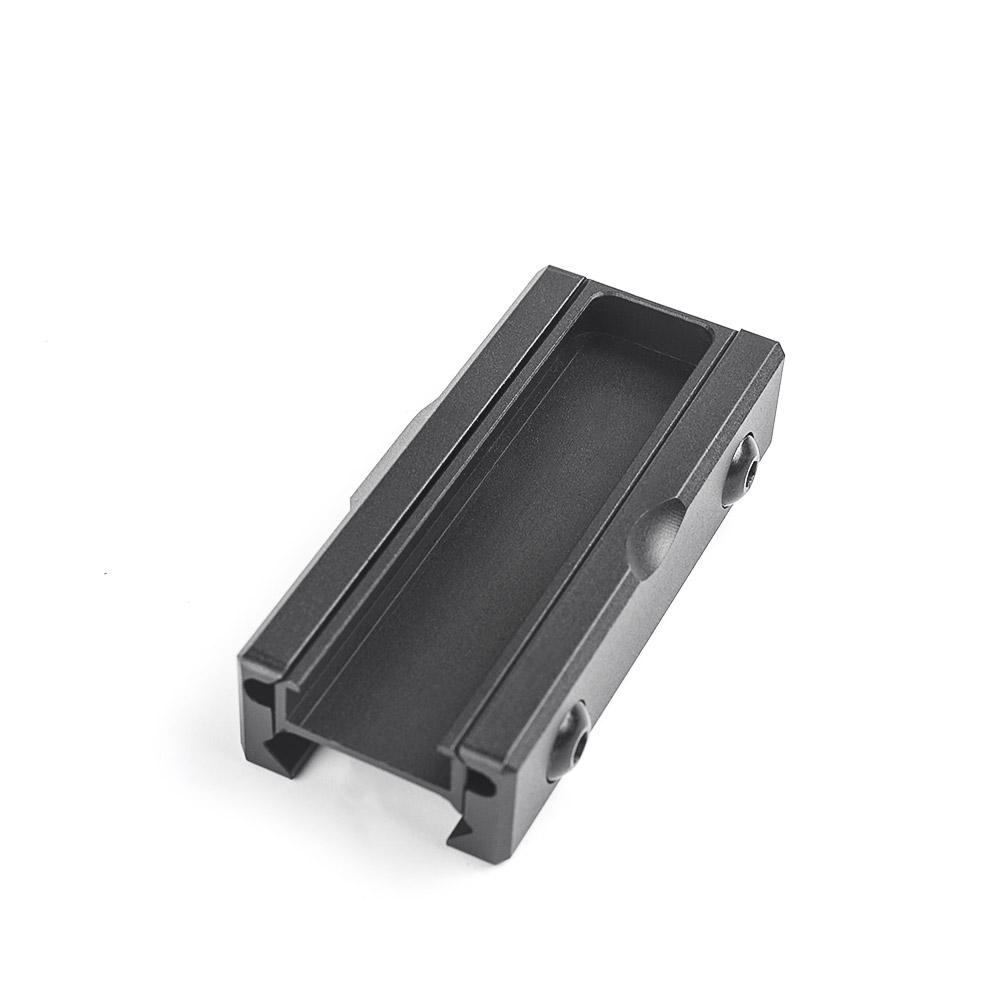 WADSN CNC etäkytkimen kiinnityslevy RIS/Picatinny kiskoon - musta