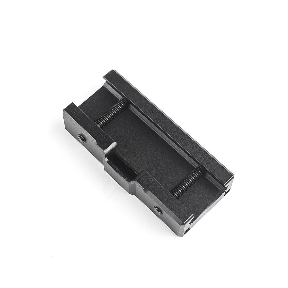 WADSN CNC etäkytkimen kiinnityslevy RIS/Picatinny kiskoon - musta