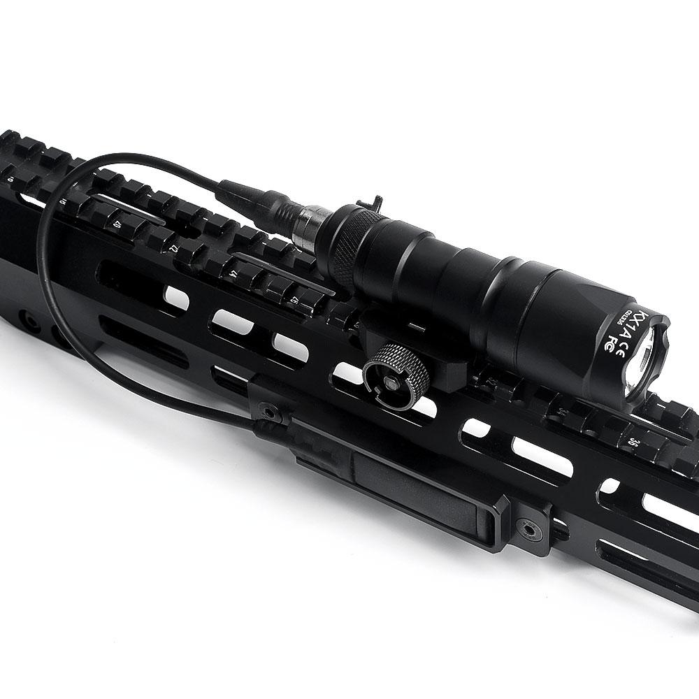 WADSN M-LOK & Keymod CNC etäkytkimen kiinnityslevy - musta