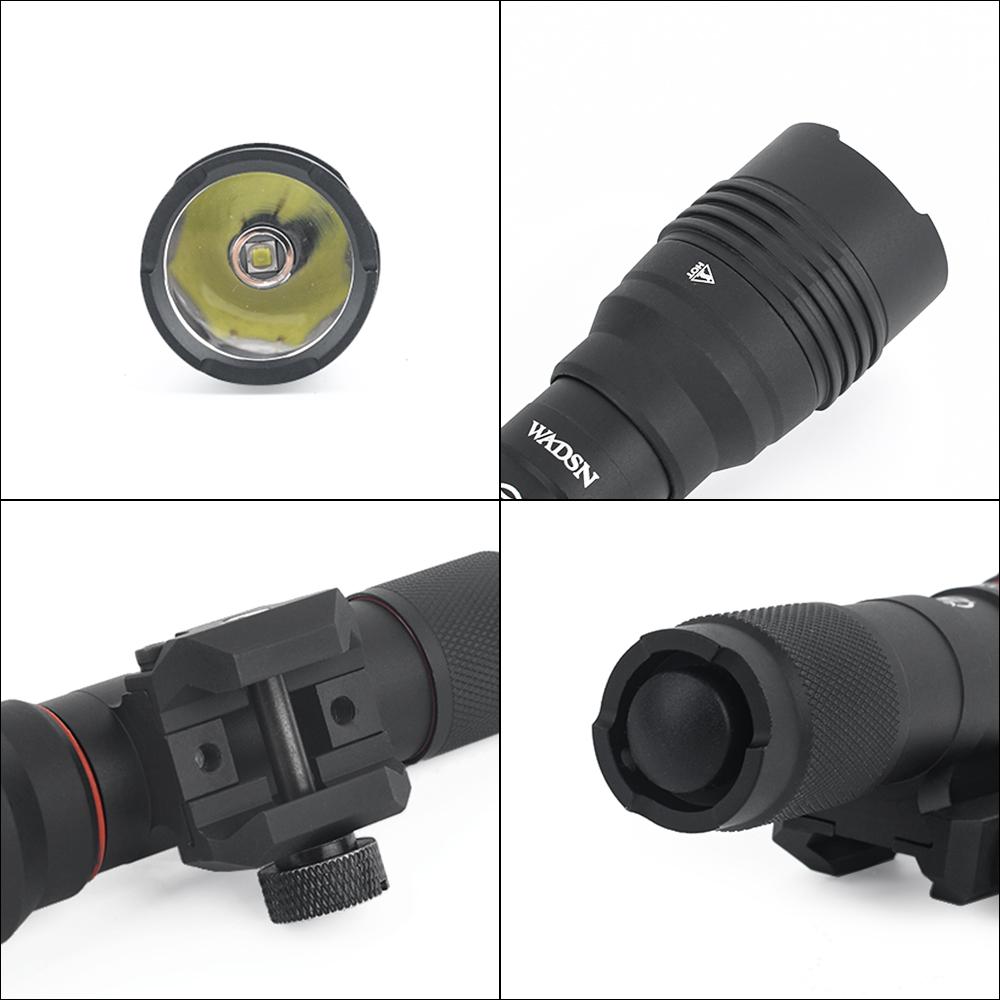 WADSN PROTAC Rail HL-X Long asevalo - musta