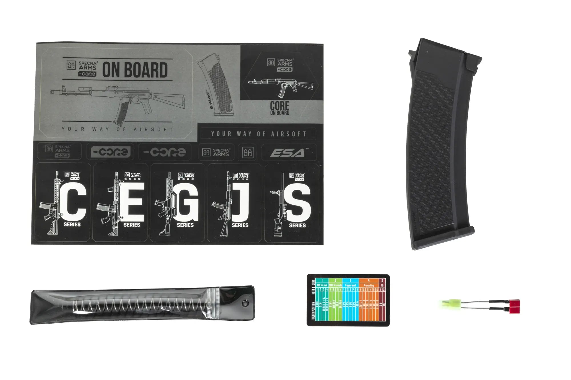 Specna Arms SA-J80 CORE™ HAL ETU Gen. 2 - musta