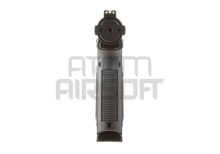 Action Army AAP-01 kaasupistooli, kertatuli/sarjatuli - musta