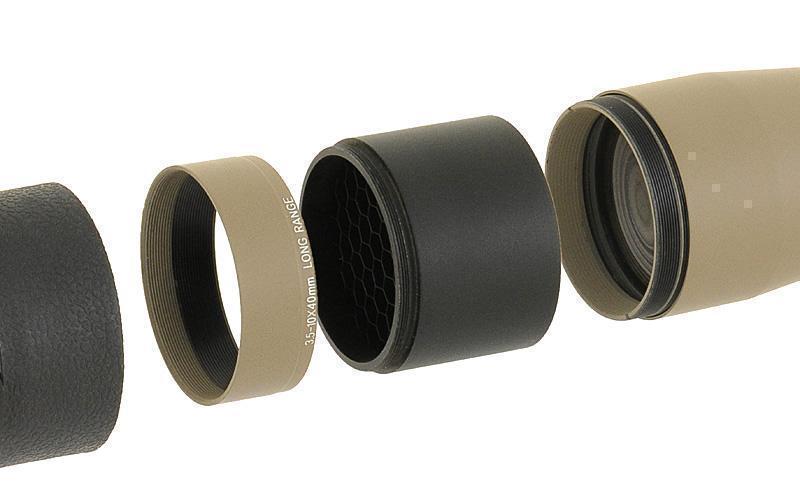 Aim-O heijastuksensuoja 40mm kiikaritähtäimille