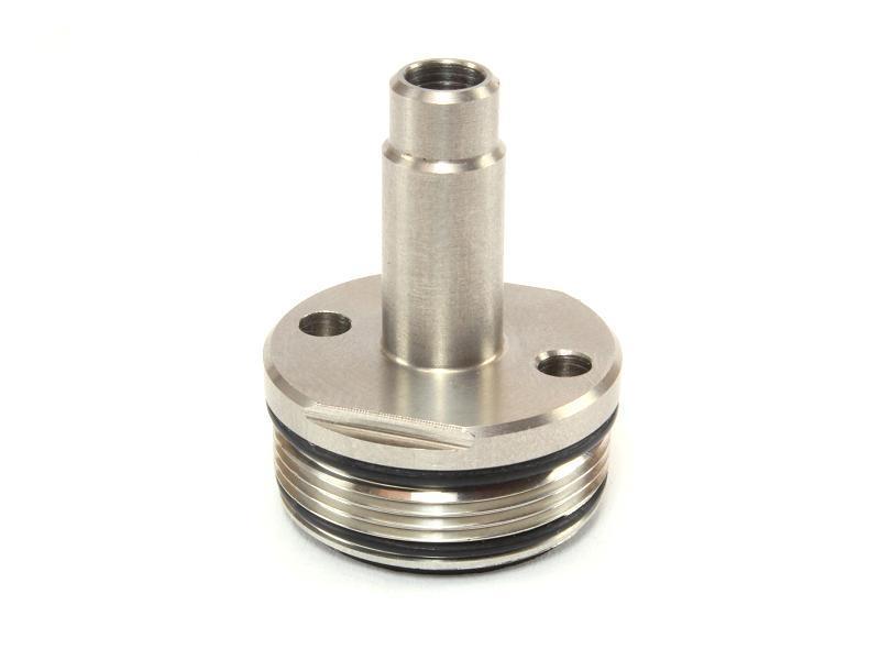 VSR-10 steel cylinder head with straight nozzle