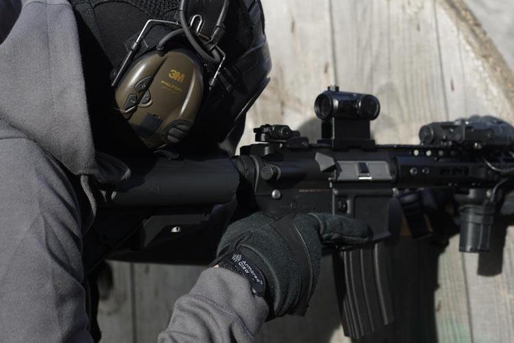 Armored Claw Smart Flex taktiset hanskat - musta