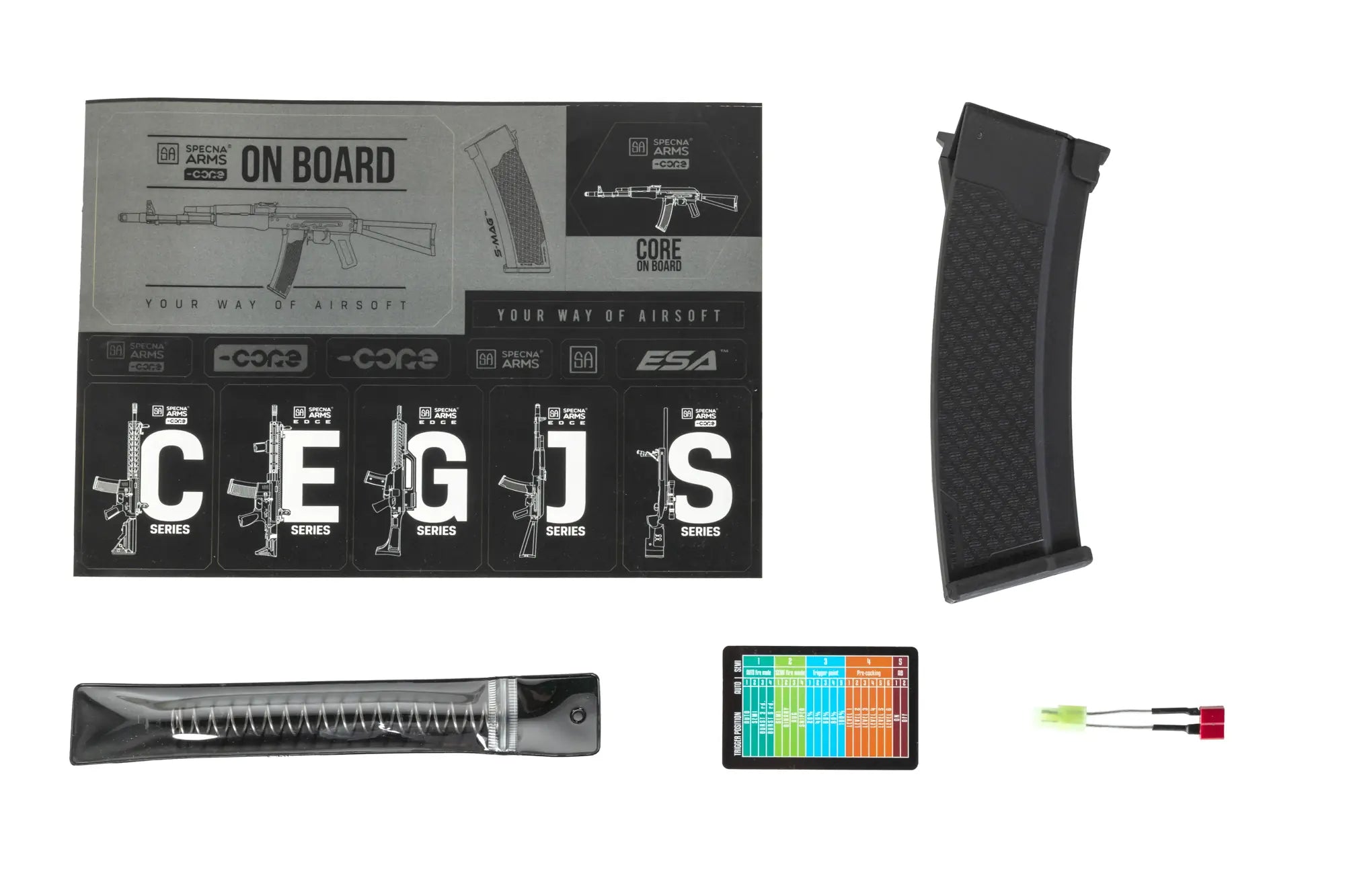 Specna Arms SA-J76 CORE™ HAL ETU Gen. 2 - Black