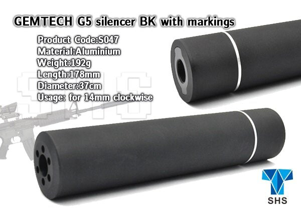 G5 QD quick-release silencer
