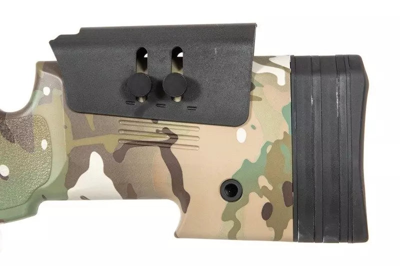 Specna Arms SA-S02 CORE™ High Velocity tarkkuuskivääri kiikarilla ja etujaloilla - MultiCam