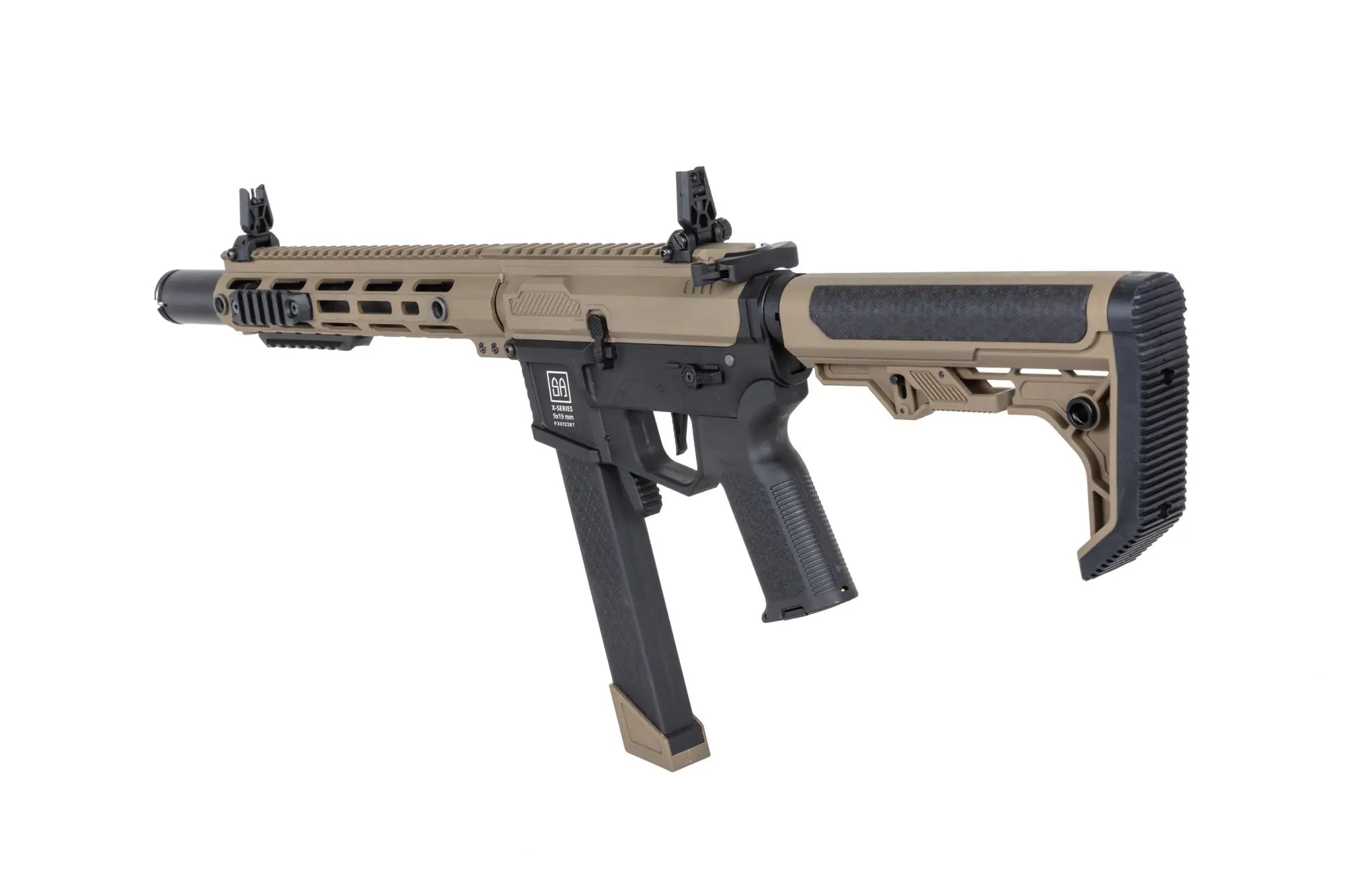 Specna Arms SA-FX02 FLEX™ BLDC™ HAL ETU Gen.2 sähköase - Half-Tan