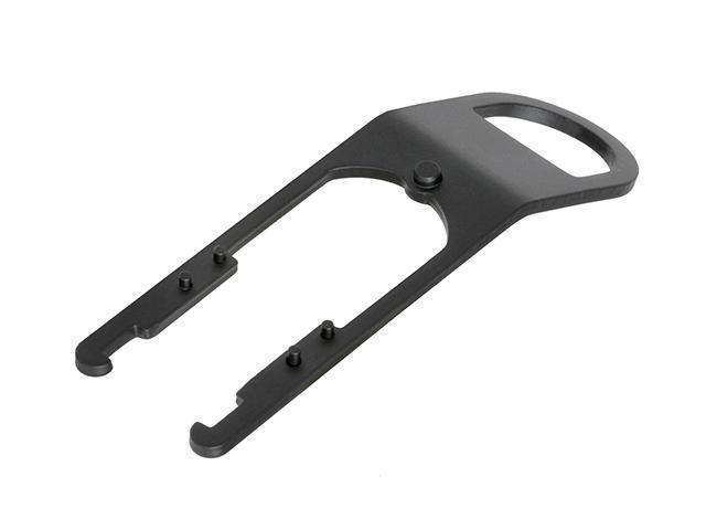 Cyma AK ambidextrous hihnakiinnike - musta