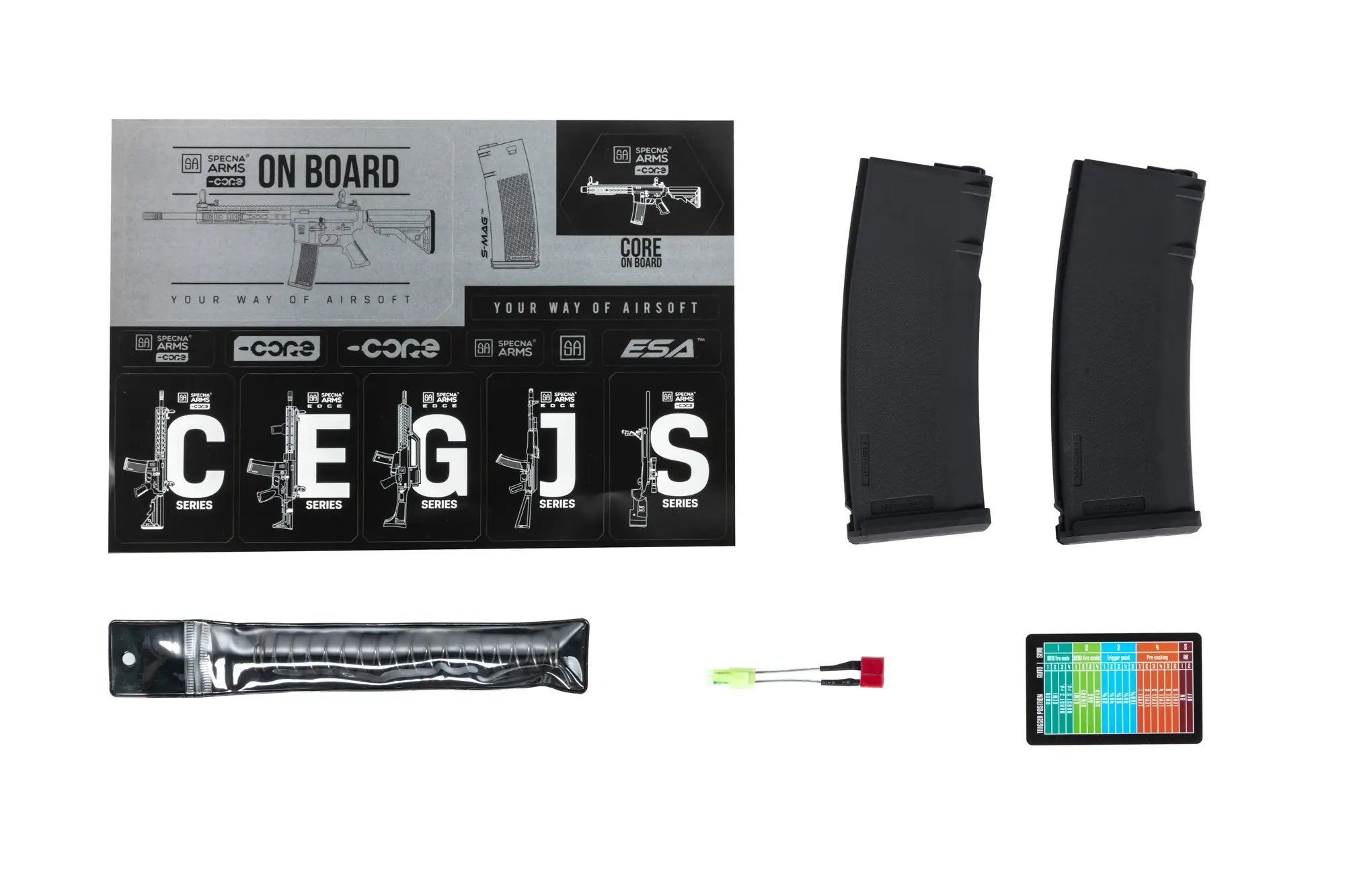 Specna Arms SA-C25 CORE™ HAL ETU™ Gen.2 - Black