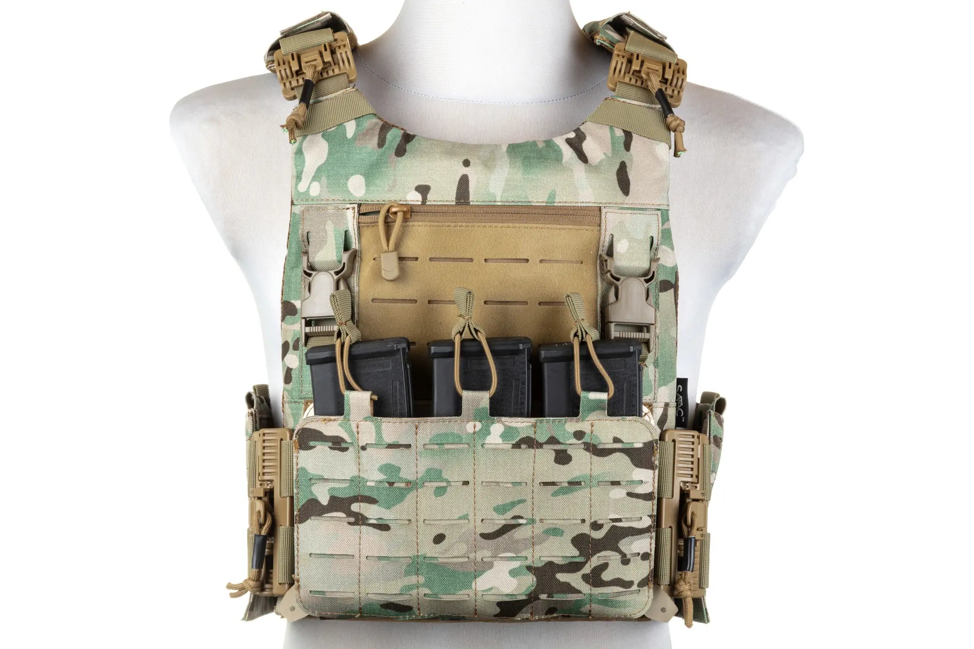 QR Plate Carrier Combat Vest - Multicam