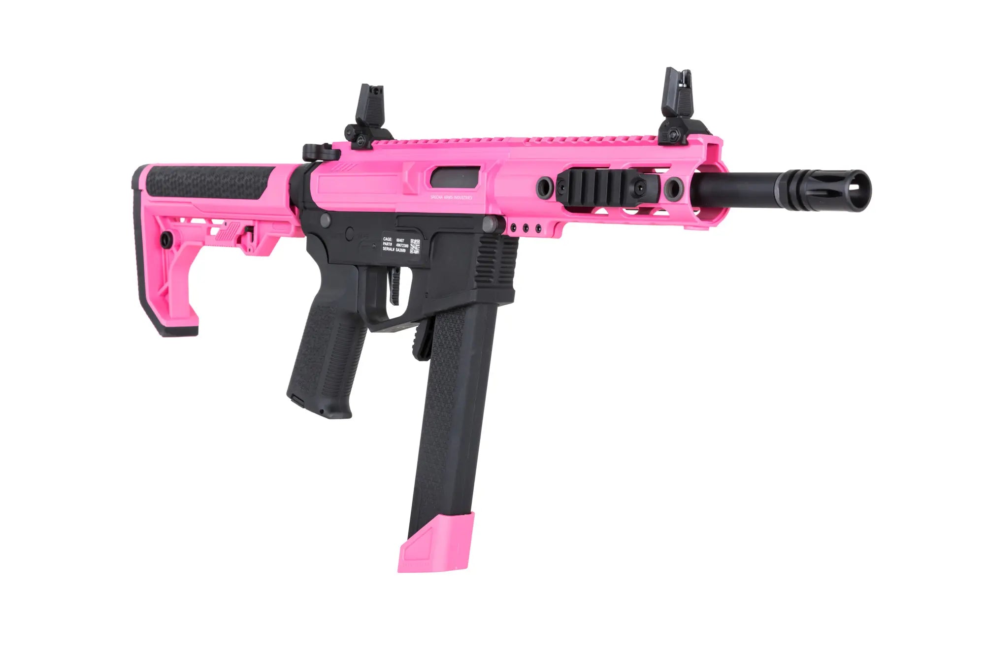 Specna Arms SA-FX01 FLEX™ BLDC™ HAL ETU Gen.2 airsoft Carbine - Pink