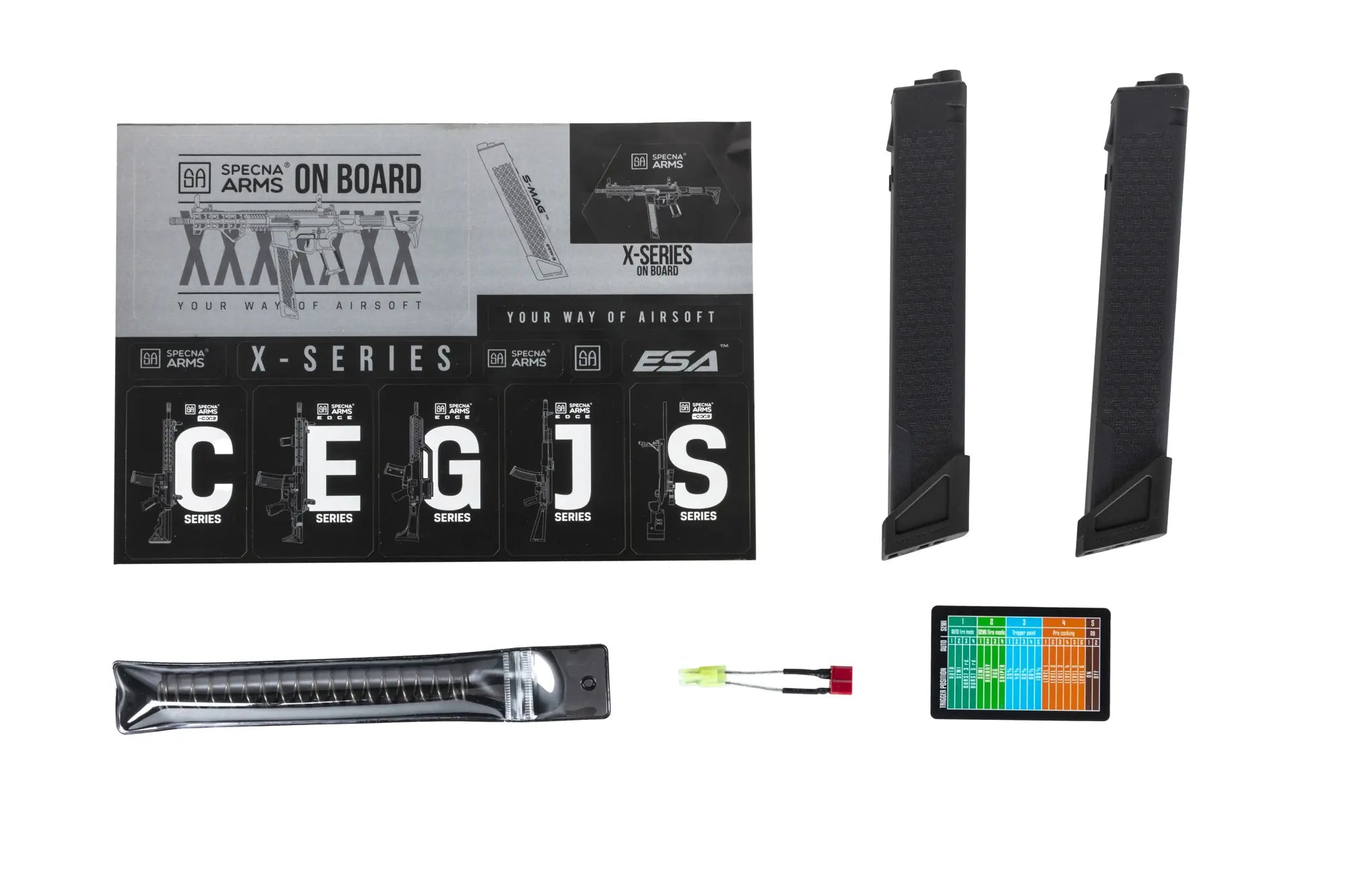 Specna Arms SA-FX02 FLEX™ BLDC™ HAL ETU Gen.2 - Black