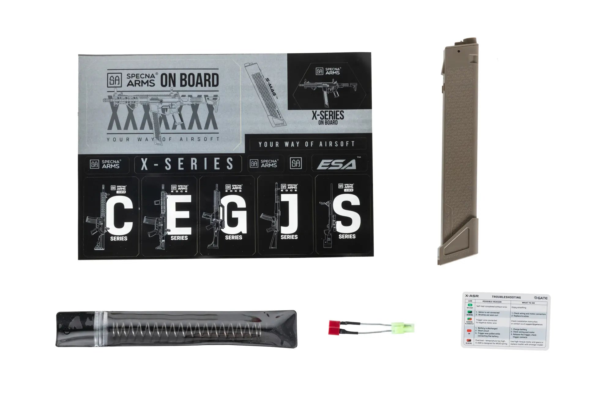 Specna Arms SA-FX01 FLEX™ GATE X-ASR Gen.2 - Half-Tan