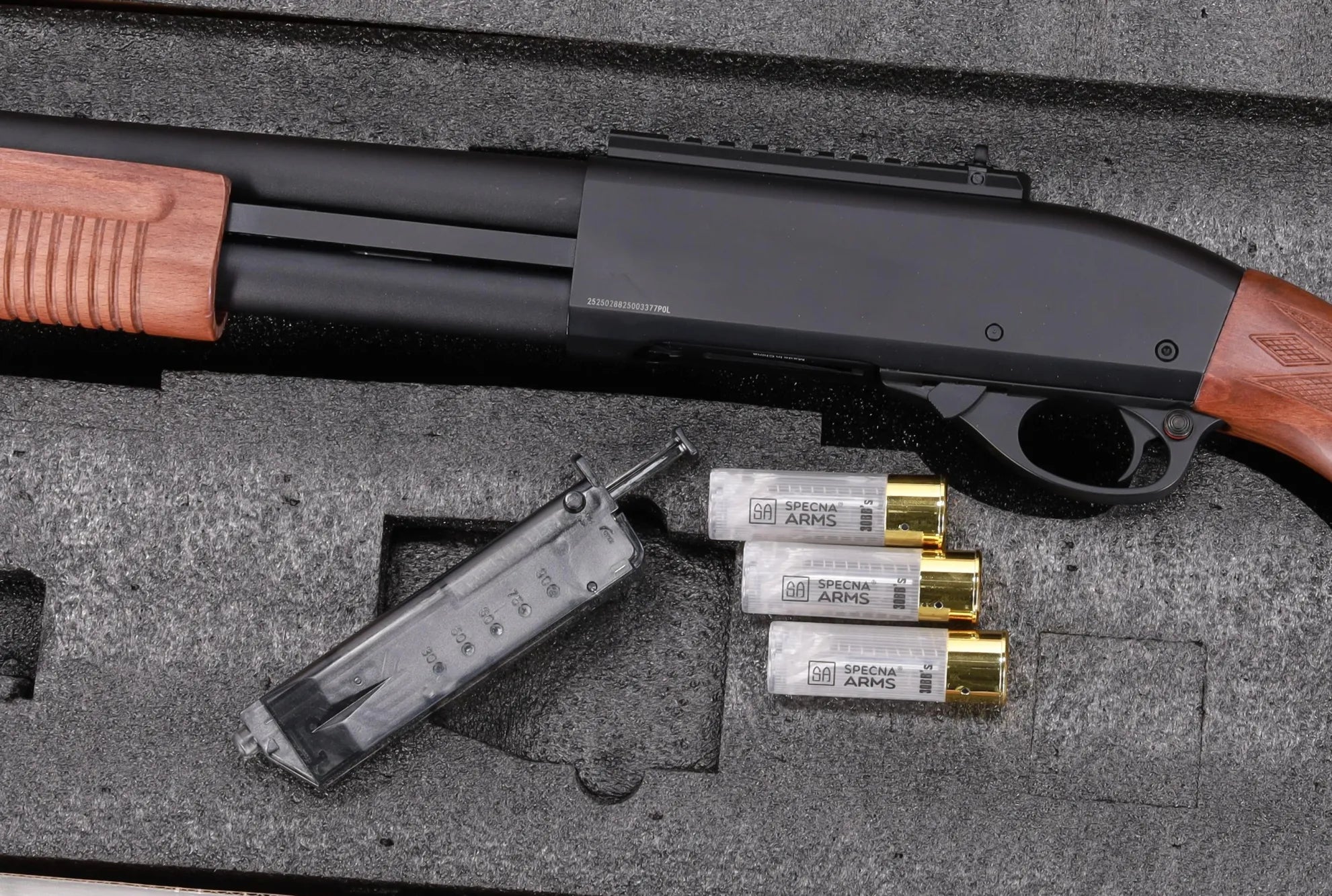 SA-VGS13 VAPOR gas airsoft-shotgun - Real Wood