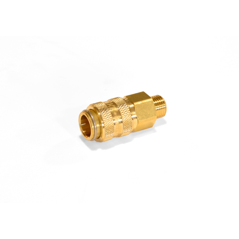 Locking QD female connector, EU / 1/8"