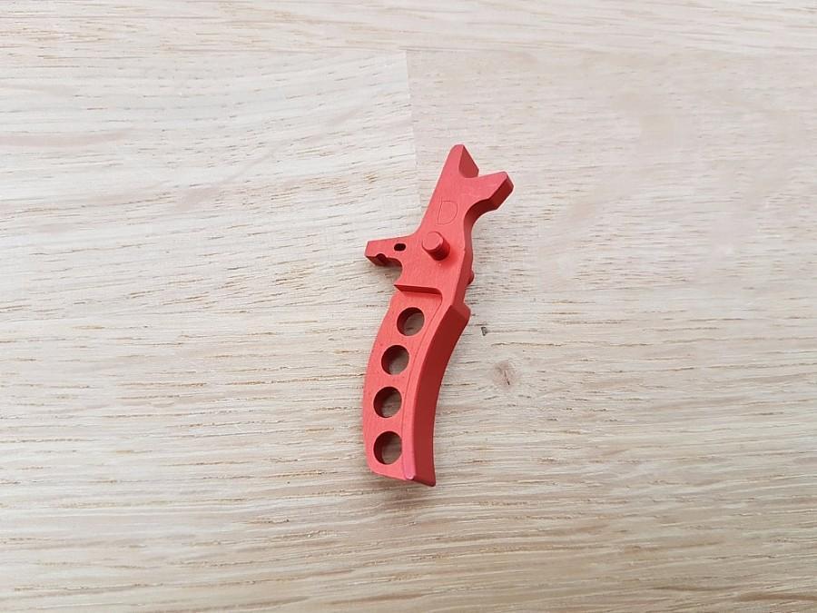 CNC trigger M4/AR15 - D, red