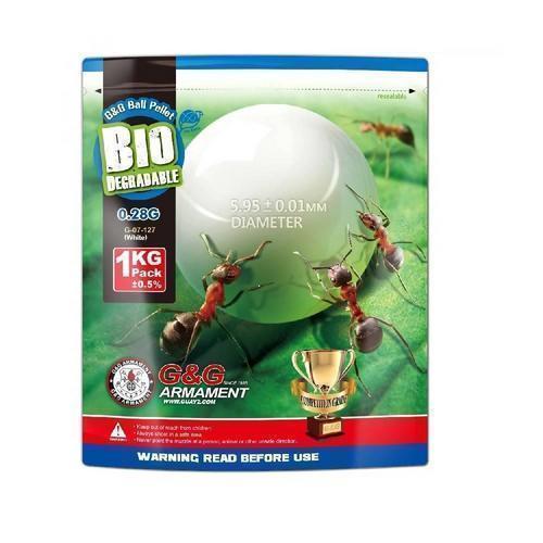 G&amp;G 0,28g biokuula (3570kpl/1kg)